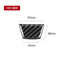 Load image into Gallery viewer, Little B Version Carbon Fiber Car Steering Wheel Decorative Sticker for BMW E90 2005-2012, Steering Wheel (Little B Version)