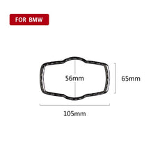 Load image into Gallery viewer, Carbon Fiber Car Headlight Switch Decorative Sticker for BMW E90 / E92 / E93 2005-2012 / 320i / 325i, Thin Version, Headlight Switch