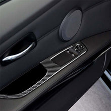 Load image into Gallery viewer, 2 PCS Carbon Fiber Car Left Driving Lifting Panel Decorative Sticker for BMW E92 2005-2012, Diameter: 40.4cm, Diameter: 40.4cm