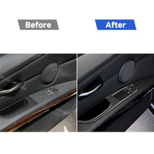 Load image into Gallery viewer, 2 PCS Carbon Fiber Car Left Driving Lifting Panel Decorative Sticker for BMW E92 2005-2012, Diameter: 40.4cm, Diameter: 40.4cm
