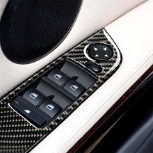 Load image into Gallery viewer, 4 PCS Carbon Fiber Car Left Driving Lifting Panel Decorative Sticker without Folding for BMW E90 / 320i / 325i, Diameter: 37.8cm, without Folding,Diameter: 37.8cm