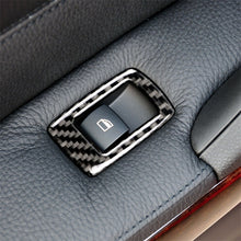 Load image into Gallery viewer, 4 PCS Carbon Fiber Car Left Driving Lifting Panel Decorative Sticker with Folding for BMW E90 / 320i / 325i, Diameter: 37.8cm, Diameter: 37.8cm