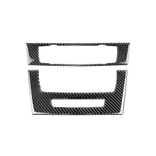 Load image into Gallery viewer, Carbon Fiber Car Central Control CD Panel Decorative Sticker for BMW E90 / E92 2005-2012, High Edition with Hole, CD Panel(High Edition with Hole)