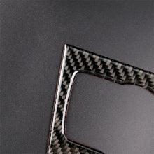 Load image into Gallery viewer, Carbon Fiber Car Central Control CD Panel Decorative Sticker for BMW E90 / E92 2005-2012, Non Navigation without Hole, CD Panel(Non Navigation without Hole)