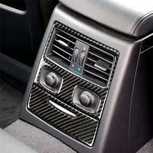 Load image into Gallery viewer, Carbon Fiber Car Rear Air Vent Combination Decorative Sticker with Hole for BMW E90 / E92 2005-2012, Rear Air Vent Combination with Hole, Rear Air Vent Combination