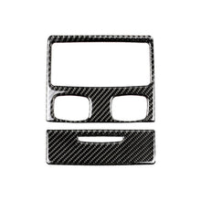 Load image into Gallery viewer, Carbon Fiber Car Rear Air Vent Combination Decorative Sticker with Hole for BMW E90 / E92 2005-2012, Rear Air Vent Combination with Hole, Rear Air Vent Combination