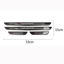 Load image into Gallery viewer, High Edition Carbon Fiber Car Door Threshold Decorative Sticker for BMW E90 2005-2012, High Edition Door Threshold, Low Edition Door Threshold