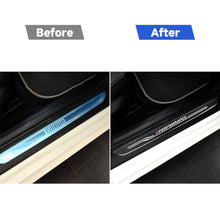 Load image into Gallery viewer, High Edition Carbon Fiber Car Door Threshold Decorative Sticker for BMW E90 2005-2012, High Edition Door Threshold, Low Edition Door Threshold