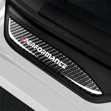 Load image into Gallery viewer, High Edition Carbon Fiber Car Door Threshold Decorative Sticker for BMW E90 2005-2012, High Edition Door Threshold, Low Edition Door Threshold