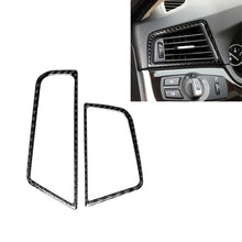 Load image into Gallery viewer, Carbon Fiber Car Side Air Outlet Frame Decorative Sticker for BMW 5 Series F10 2011-2017,Sutible for Left Driving, Side Air Outlet Frame