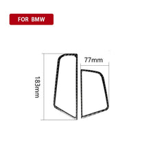 Load image into Gallery viewer, Carbon Fiber Car Side Air Outlet Frame Decorative Sticker for BMW 5 Series F10 2011-2017,Sutible for Left Driving, Side Air Outlet Frame