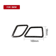 Load image into Gallery viewer, Carbon Fiber Car Instrument Air Outlet Decorative Sticker for BMW 5 Series F10 2011-2017,Sutible for Left Driving, Instrument Air Outlet