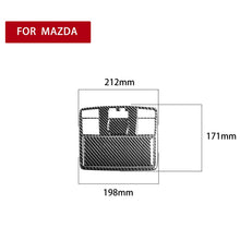 Load image into Gallery viewer, Car Carbon Fiber Front Reading Light Decorative Sticker for Mazda RX8 2004-2008, Left and Right Drive Universal, Front Reading Light