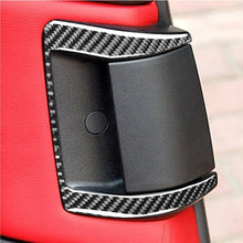 Load image into Gallery viewer, 2 PCS Car Carbon Fiber Rear Door Handle Decorative Sticker for Mazda RX8 2004-2008, Left and Right Drive Universal, Rear Door Handle