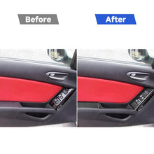 Load image into Gallery viewer, 6 in 1 Car Carbon Fiber Left and Right Driving Seat Lift Decorative Sticker for Mazda RX8 2004-2008, Left Drive High-configured, Left and Right Driving Seat Lift, Left Drive High-configured