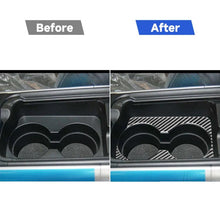 Load image into Gallery viewer, Car Carbon Fiber Handrail Cup Holder Decorative Sticker for Mazda RX8 2004-2008, Left Drive, Handrail Cup Holder