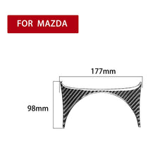Load image into Gallery viewer, Car Carbon Fiber Gear Position Console Upper Decorative Sticker for Mazda RX8 2004-2008, Left and Right Drive Universal, Gear Position Console Upper