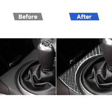 Load image into Gallery viewer, Car Carbon Fiber Gear Position Console Upper Decorative Sticker for Mazda RX8 2004-2008, Left and Right Drive Universal, Gear Position Console Upper