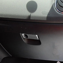 Load image into Gallery viewer, Car Carbon Fiber Glove Box Storage Box Handle Decorative Sticker for Mazda RX8 2004-2008, Left and Right Drive Universal, Glove Box Storage Box Handle