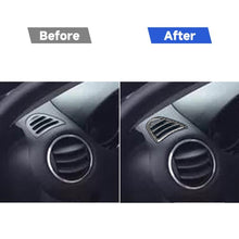 Load image into Gallery viewer, 2 PCS Car Carbon Fiber Left and Right Air Outlet Decorative Sticker for Mazda RX8 2004-2008, Left and Right Drive Universal, Left and Right Air Outlet