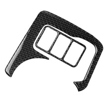 Load image into Gallery viewer, 3 in 1 Car Carbon Fiber Central Control Cup Holder Panel Decorative Sticker for Nissan 370Z Z34 2009-, Left and Right Drive Universal, Central Control Cup Holder Panel