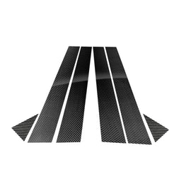 Car Carbon Fiber B Pillar Decorative Sticker for Audi A6 2012-2018, Left and Right Drive Universal, For Audi A6 2012-2018