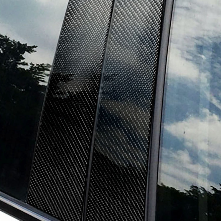 Car Carbon Fiber B Pillar Decorative Sticker for BMW X6 E71 2009-2013, Left and Right Drive Universal, For BMW X6 E71 2009-2013