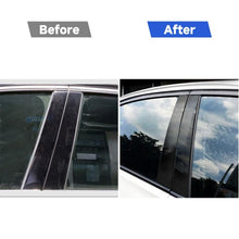Load image into Gallery viewer, Car Carbon Fiber B Pillar Decorative Sticker for BMW X6 E71 2009-2013, Left and Right Drive Universal, For BMW X6 E71 2009-2013