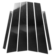 Load image into Gallery viewer, Car Carbon Fiber B Pillar Decorative Sticker for BMW E46, Left and Right Drive Universal, For BMW E46