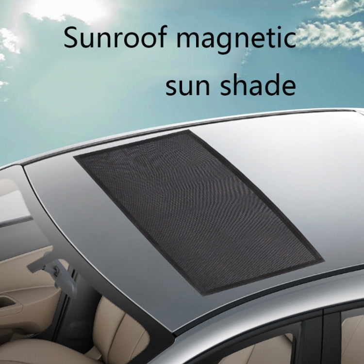 N913 Nylon Mesh Screens For Insect-Proof Dust-Proof Ventilated And Breathable Car Sunroof Magnetic Sun Shade, Size: 100x65cm, 100x65cm