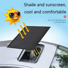 Load image into Gallery viewer, N913 Nylon Mesh Screens For Insect-Proof Dust-Proof Ventilated And Breathable Car Sunroof Magnetic Sun Shade, Size: 100x65cm, 100x65cm