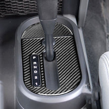 Load image into Gallery viewer, 2 in 1 Car Carbon Fiber Gear Decorative Sticker for Jeep Wrangler JK 2007-2010, Left Drive , Gear