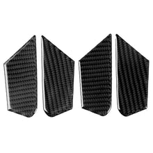 Load image into Gallery viewer, 4 in 1 Car Carbon Fiber Inner Door Bowl Decorative Sticker for Alfa Romeo Giulia 2017-2019, Left and Right Drive Universal, Inner Door Bowl