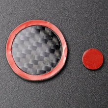Load image into Gallery viewer, One Set Car Carbon Fiber Multimedia Knob Decorative Sticker for Mazda 3 / 6 / CX-9 / CX-5, Left and Right Drive Universal, Multimedia Knob