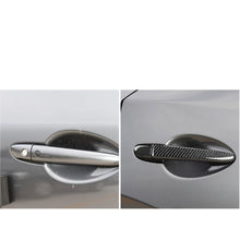 Load image into Gallery viewer, One Set Car Carbon Fiber Outside Door Handle without Smart Hole Decorative Sticker for Mazda CX-5 2017-2018, Right Drive, Outside Door Handle without Smart Hole, Right Drive
