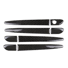 Load image into Gallery viewer, One Set Car Carbon Fiber Outside Door Handle without Smart Hole Decorative Sticker for Mazda CX-5 2017-2018, Left Drive, Outside Door Handle without Smart Hole, Left Drive