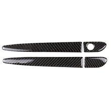Load image into Gallery viewer, One Set Car Carbon Fiber Outside Door Handle without Smart Hole Decorative Sticker for Mazda CX-5 2017-2018, Left Drive, Outside Door Handle without Smart Hole, Left Drive