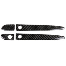 Load image into Gallery viewer, One Set Car Carbon Fiber Outside Door Handle with Smart Hole Decorative Sticker for Mazda CX-5 2017-2018, Right Drive, Outside Door Handle with Smart, Right Drive