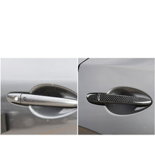 Load image into Gallery viewer, One Set Car Carbon Fiber Outside Door Handle with Smart Hole Decorative Sticker for Mazda CX-5 2017-2018, Right Drive, Outside Door Handle with Smart, Right Drive