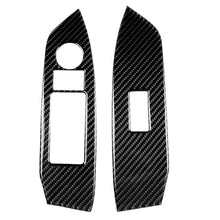 Load image into Gallery viewer, Car Carbon Fiber Window Buttons Panel Decorative Sticker for Mazda CX-5 2017-2018, Right Drive, Window Buttons Panel, Right Drive