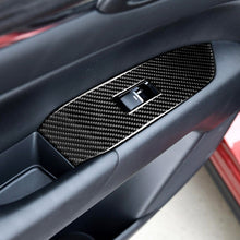 Load image into Gallery viewer, Car Carbon Fiber Window Buttons Panel Decorative Sticker for Mazda CX-5 2017-2018, Right Drive, Window Buttons Panel, Right Drive