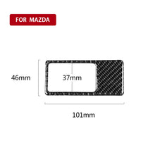 Load image into Gallery viewer, Car Carbon Fiber Headlight Panel Decorative Sticker for Mazda CX-5 2017-2018, Right Drive, Headlight Panel, Right Drive