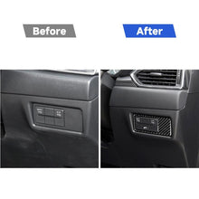 Load image into Gallery viewer, Car Carbon Fiber Headlight Panel Decorative Sticker for Mazda CX-5 2017-2018, Right Drive, Headlight Panel, Right Drive