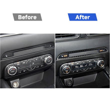 Load image into Gallery viewer, Car Carbon Fiber Central Control Panel Decorative Sticker for Mazda CX-5 2017-2018, Left and Right Drive Universal, Central Control Panel