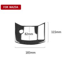 Load image into Gallery viewer, Car Carbon Fiber Electronic Handbrake Panel Decorative Sticker for Mazda CX-5 2017-2018, Right Drive, Electronic Handbrake Panel, Right Drive