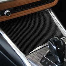 Load image into Gallery viewer, 2 in 1 Car Carbon Fiber Water Cup Cover Decorative Sticker for BMW 3 Series G20/G28/325Li/330d/335 2019-2020, Right Drive, Water Cup Cover, Right Drive