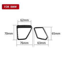 Load image into Gallery viewer, Car Carbon Fiber Instrument Air Outlet Decorative Sticker for BMW 3 Series G20/G28/325Li/330d/335 2019-2020, Right Drive, Instrument Air Outlet