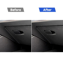 Load image into Gallery viewer, Car Carbon Fiber Storage Box Handle Decorative Sticker for BMW 3 Series G20/G28/325Li/330d/335 2019-2020, Left Drive, Storage Box Handle, Left Drive