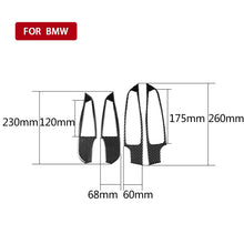 Load image into Gallery viewer, 4 in 1 Car Carbon Fiber Window Glass Lift Decorative Sticker for BMW 3 Series G20/G28/325Li/330d/335 2019-2020, Left and Right Drive Universal, Window Glass Lift