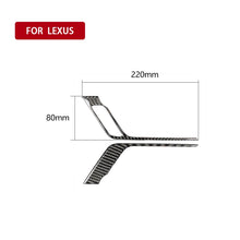 Load image into Gallery viewer, Car Carbon Fiber Front Door Handle A Decorative Sticker for Lexus RX300 / 270 / 200T / 450h 2016-2019, Right Drive, Front Door Handle A